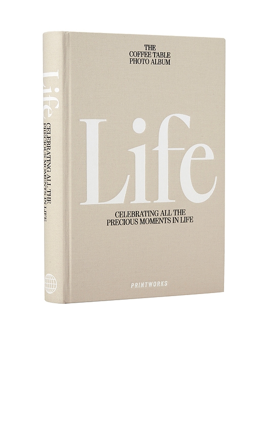 Shop Printworks Life Photo Book In 米色