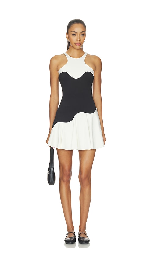 Port de Bras Wave Halter Dress