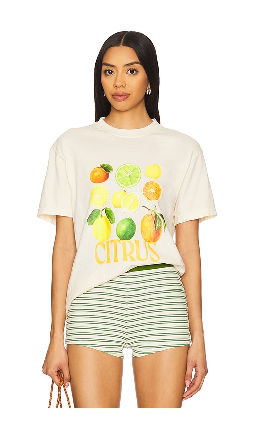 The Citrus Tee in Ivory. - size S (also in L, XL)