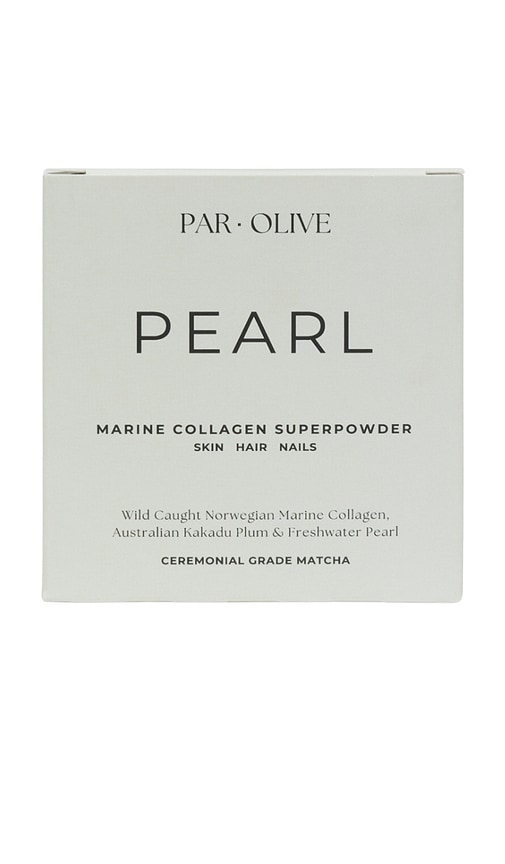 Pearl Marine Collagen Superpowder Travel Set in Ceremonial Grade Matcha.