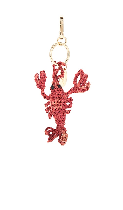 Bag Charms in Red.