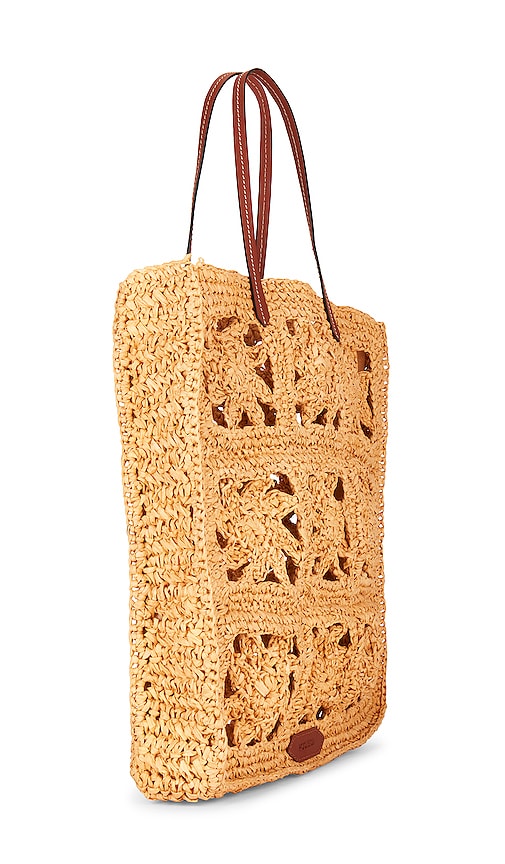 The Stella Crochet Tote Poolside $245 