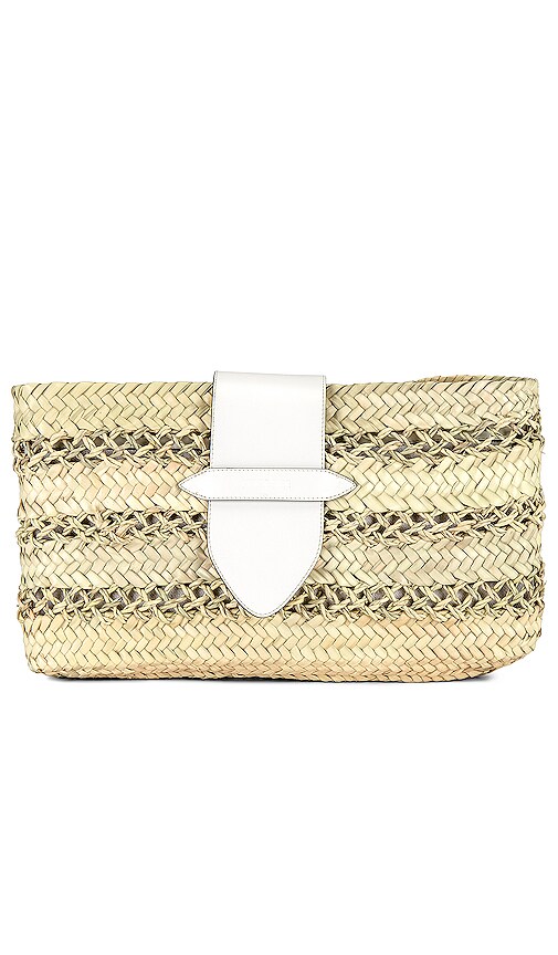 POOLSIDE STRAW CLUTCH