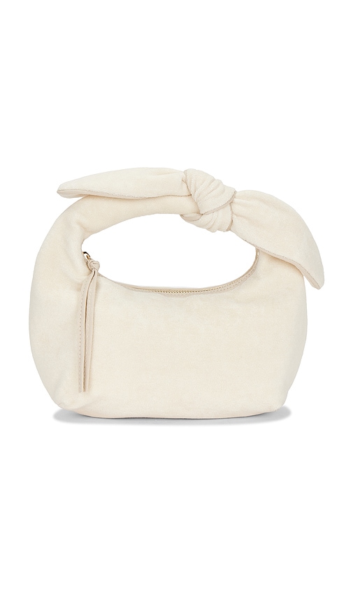 The Josie Terry Shoulder Bag in Ivory.