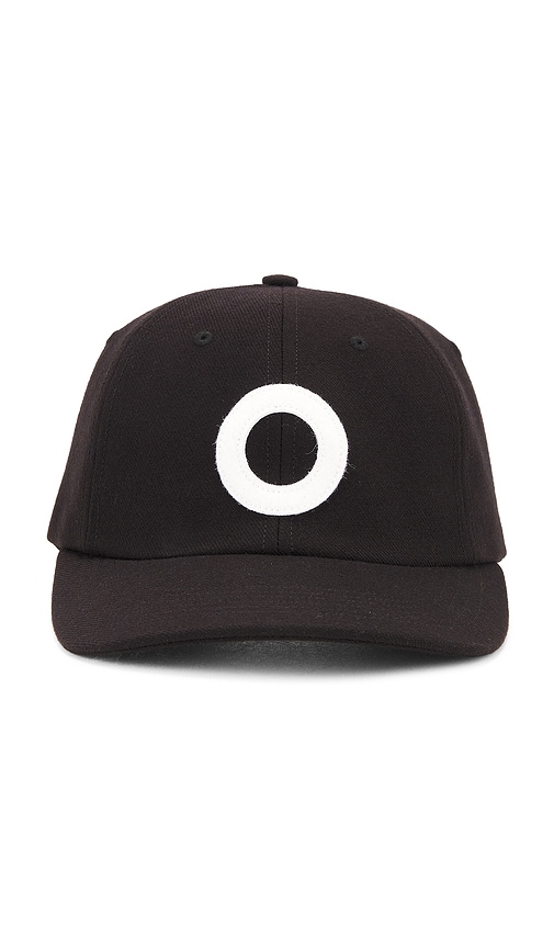 Pop Trading Company O 6 Panel Hat In Black