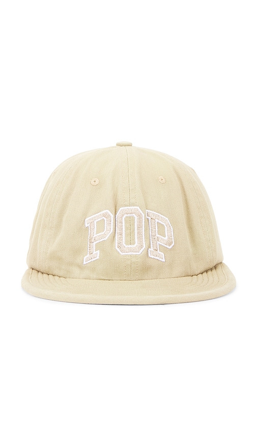 Pop Trading Company Arch Sixpanel Flexfoam Hat In Neutral