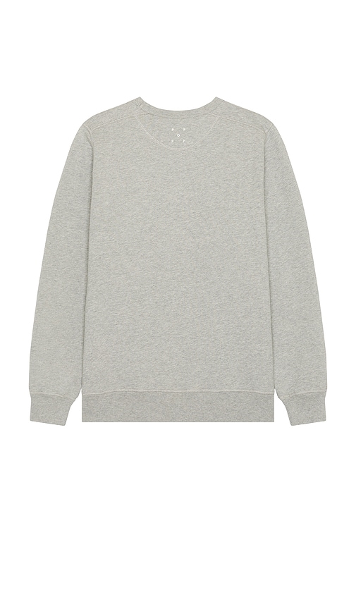 Shop Pop Trading Company Arch Crewneck Sweatshirt In Grey