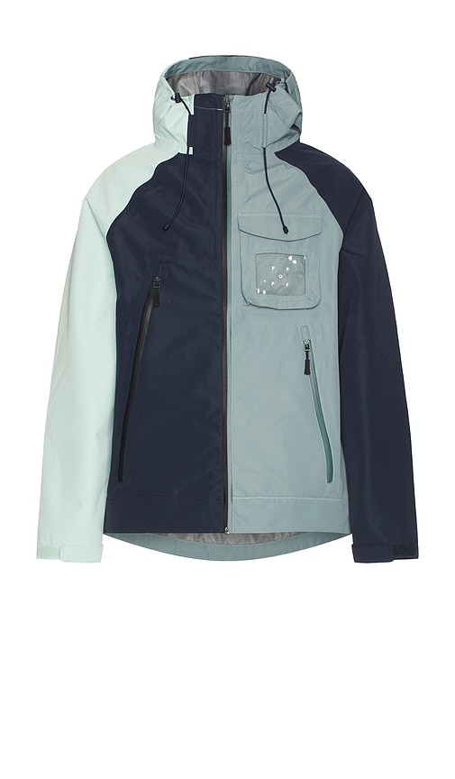 Pop Trading Company Oracle Hooded Jacket In Multi