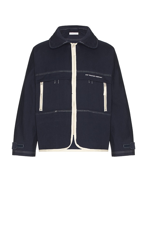 Pop Trading Company New City Jacket In Blue