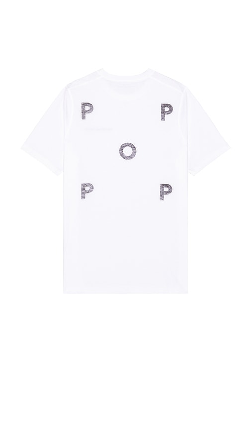 Pop Trading Company Inside Logo T-shirt In White