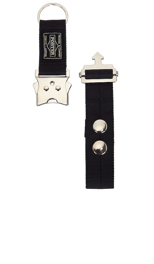  Porter-yoshida & Co. Schlüsselanhänger In Black. 