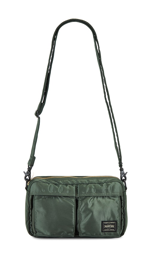 Shop Porter-yoshida & Co Tanker Shoulder Bag In Green