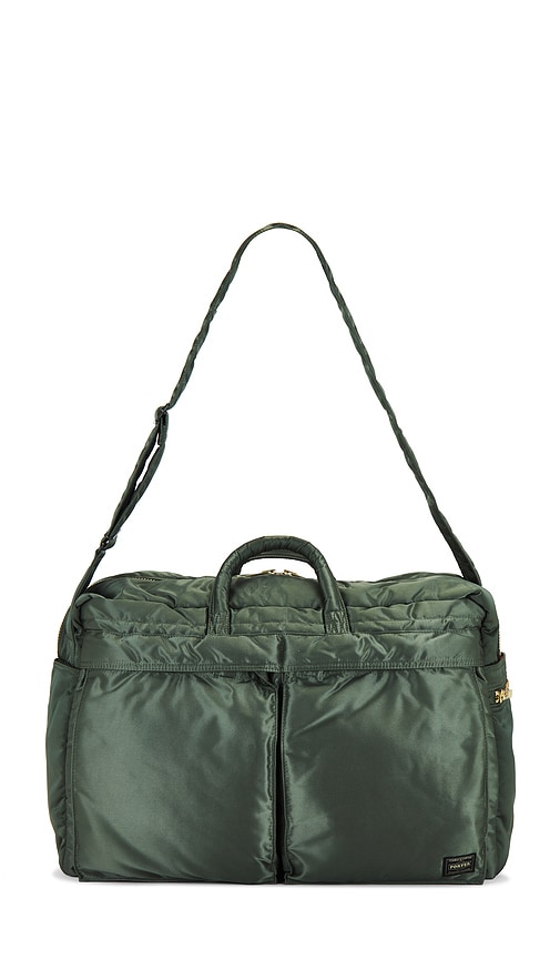 Shop Porter-yoshida & Co Tanker 2way Duffle Bag S In Green