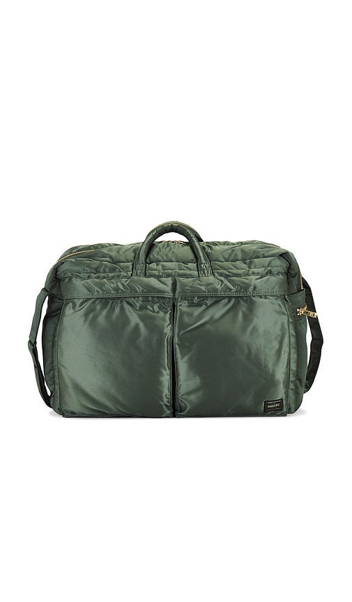 Shop Porter-yoshida & Co Tanker 2way Duffle Bag S In Green