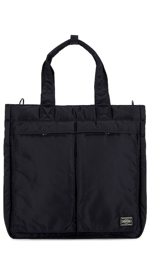 Porter-Yoshida & Co. Tanker 2Way Tote Bag in Black | REVOLVE