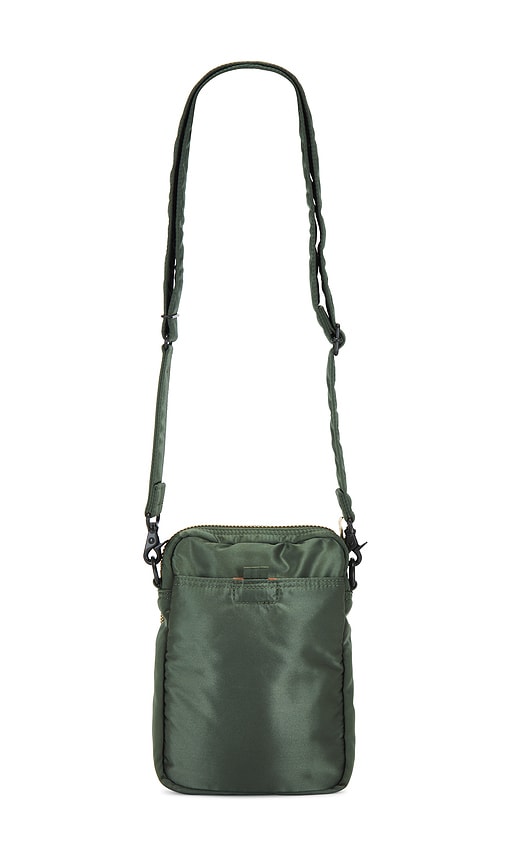 Shop Porter-yoshida & Co Tanker Vertical Shoulder Bag In Green