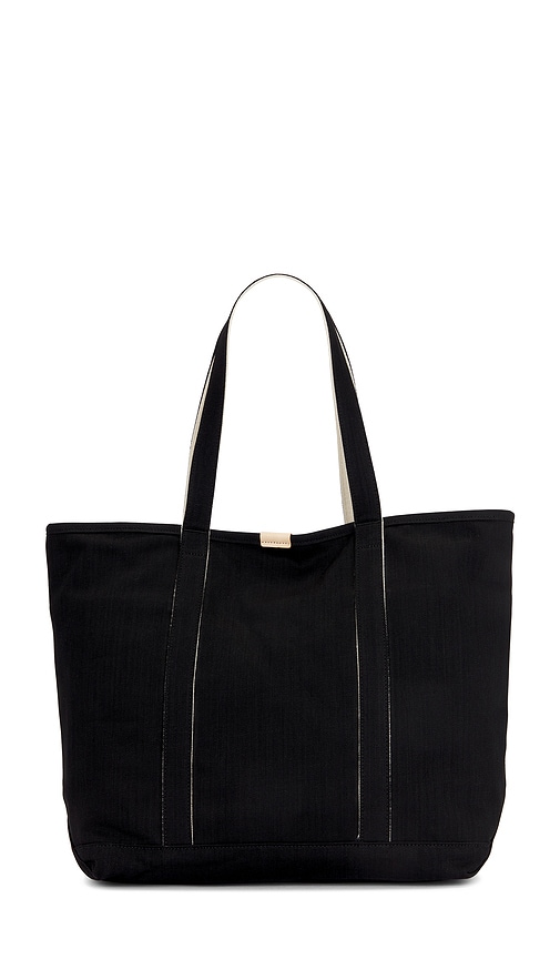 Porter-yoshida & Co Logo-patch Tote Bag In Black
