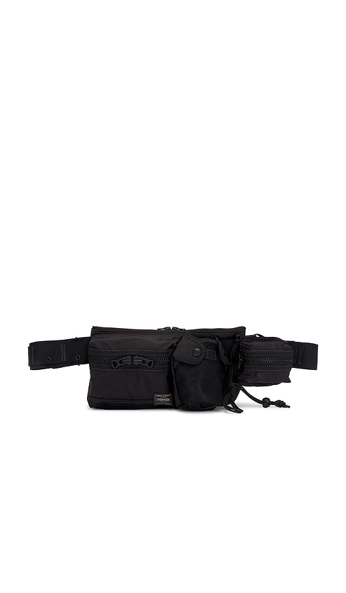 Porter-yoshida & Co All Waist Bag With Pouches In Black