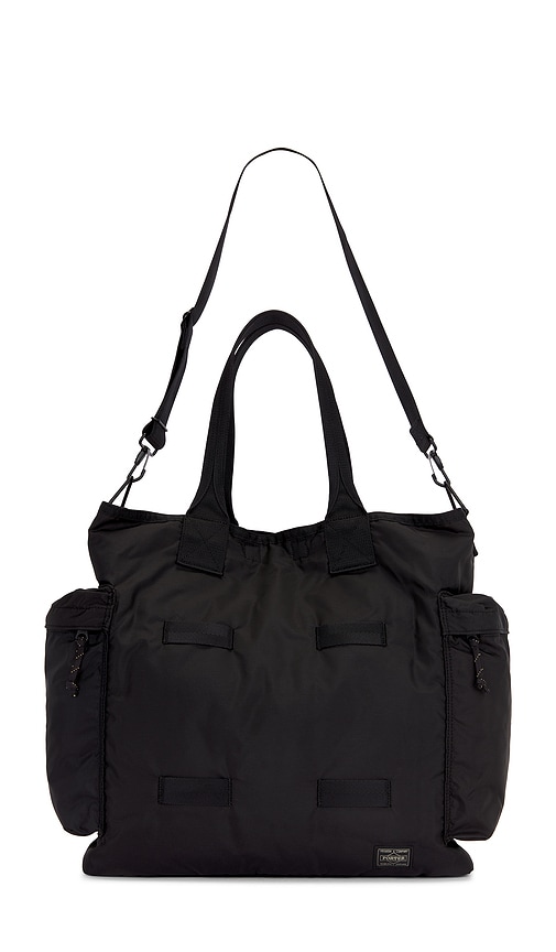 Porter-yoshida & Co Force 2way Tote Bag In Black