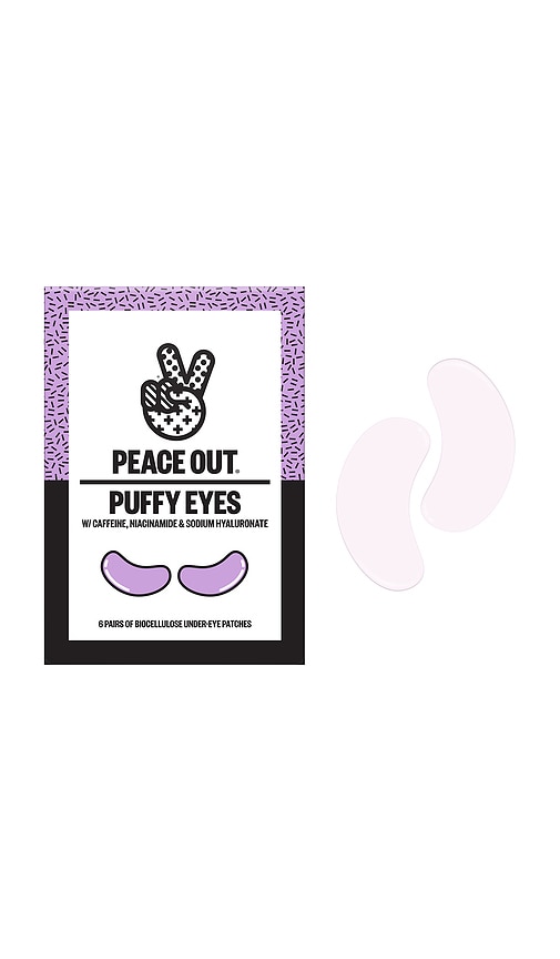 Peace Out Puffy Under-eye Patches