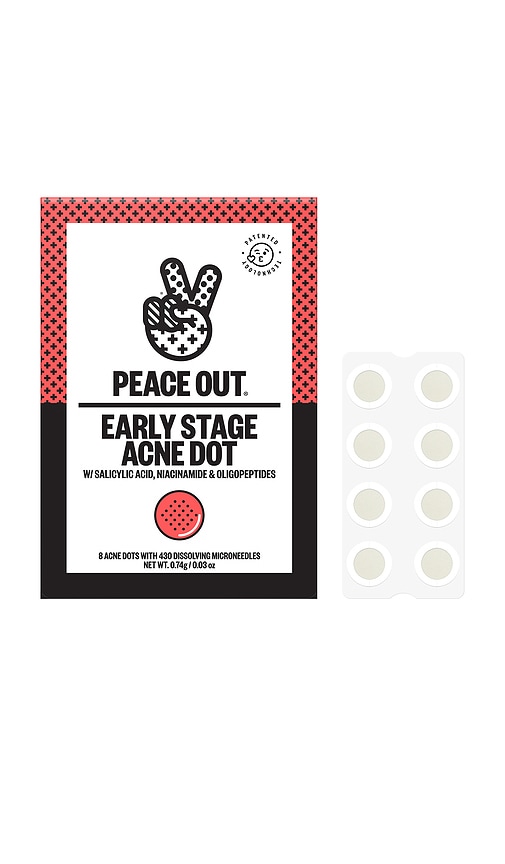 Peace Out 2% Salicylic Acid Early Stage Acne Dot 8 Dots