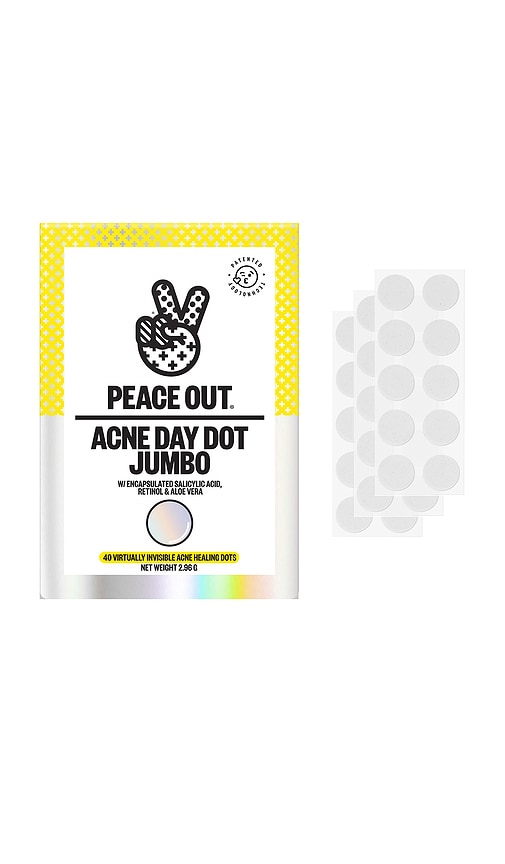 Peace Out Salicylic Acid Acne Day Dots Jumbo 40 Dots