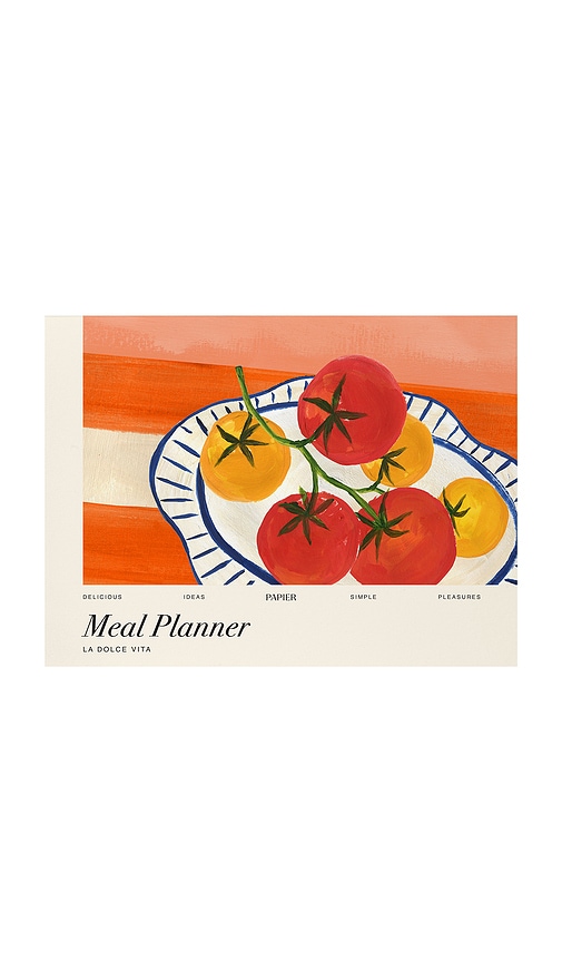 Papier La Dolce Vita Meal Planner