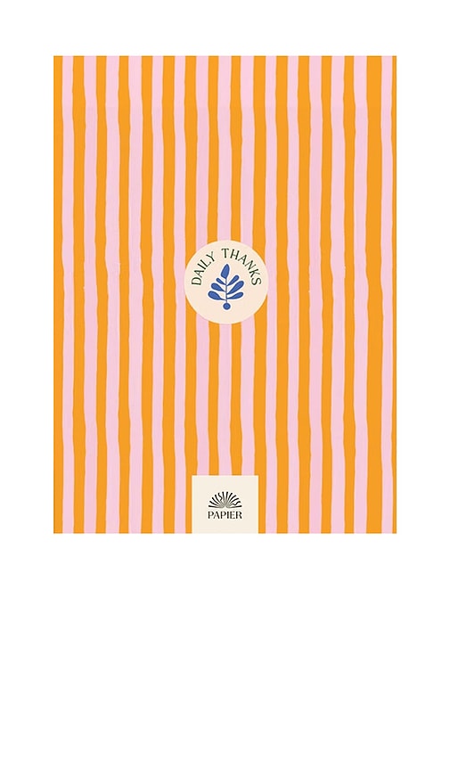  Papier Journal De Gratitude Rester Ancré Avec Couverture Rigide Stay Grounded Hardcover Gratitude Journal En Orange. 