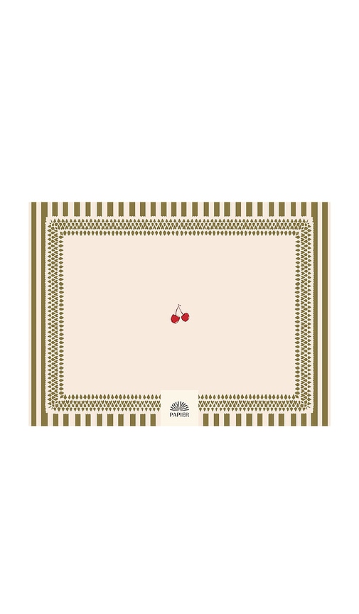 Papier Cherry Meal Planner In Multi