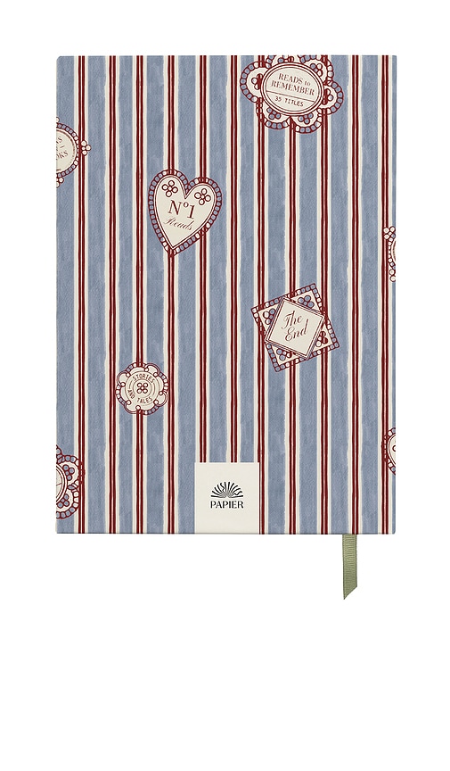 Papier Bibliotheque Reading Journal In Multi
