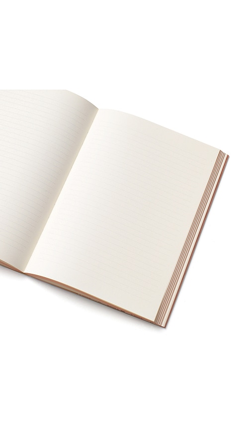 Papier Carnet à Couverture Souple Ligné Motif Vagues Cerises Cherry Wave Soft Cover Lined Notebook En Coral. 