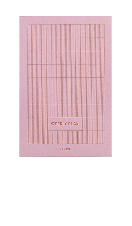 Papier Productivity Weekly List Pads