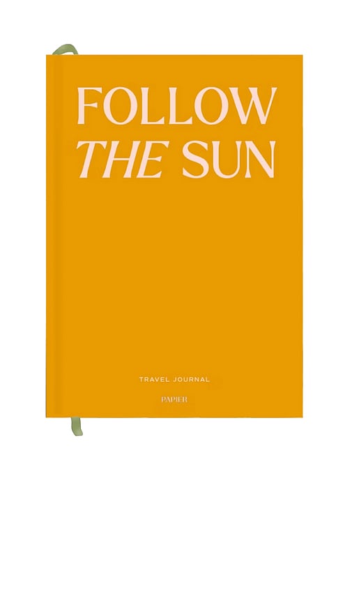Papier Follow The Sun Hardcover Travel Journal