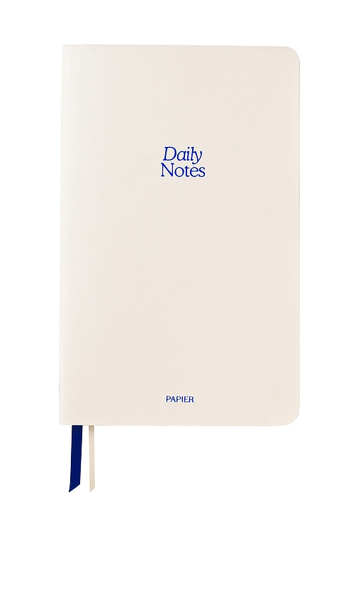 Papier Daily Notes Soft Faux Leather Lined Notebook