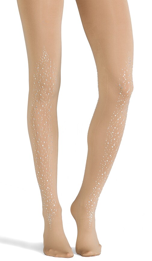 Show Stopper Crystal Covered Tights