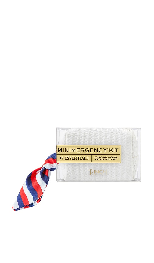 Pinch Provisions White Basketweave Minimergency Kit
