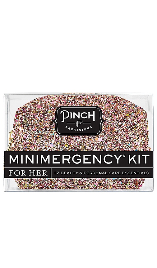 Pinch Provisions Glitter Bomb Minimergency Kit in Rose Gold