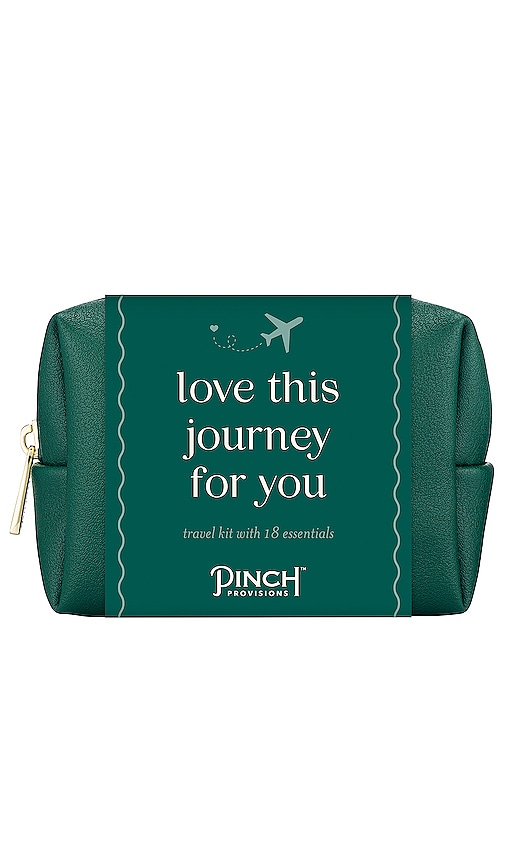 Pinch Provisions Love This Journey For You Travel Kit In Pine