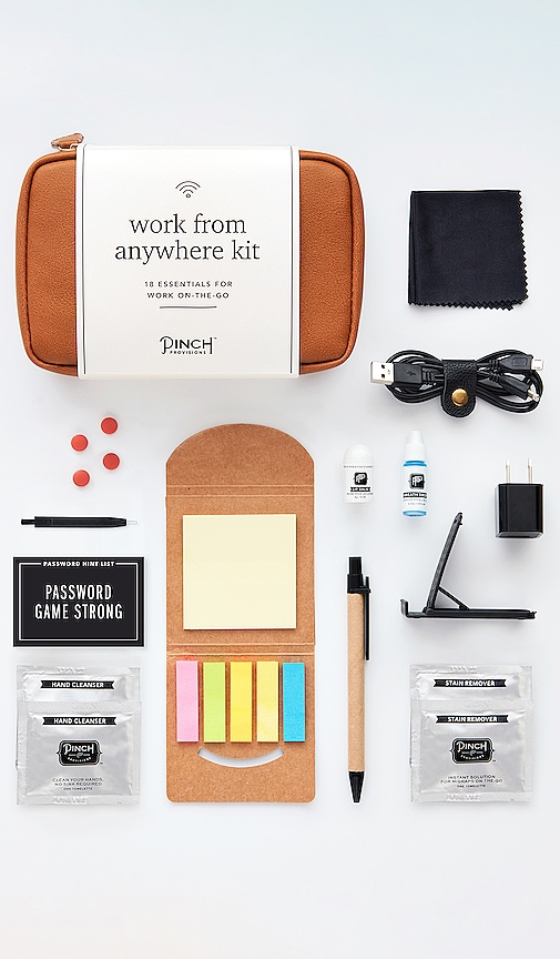 Shop Pinch Provisions Work From Anywhere Kit In Cognac