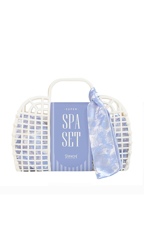 Super Spa Set in Periwinkle.