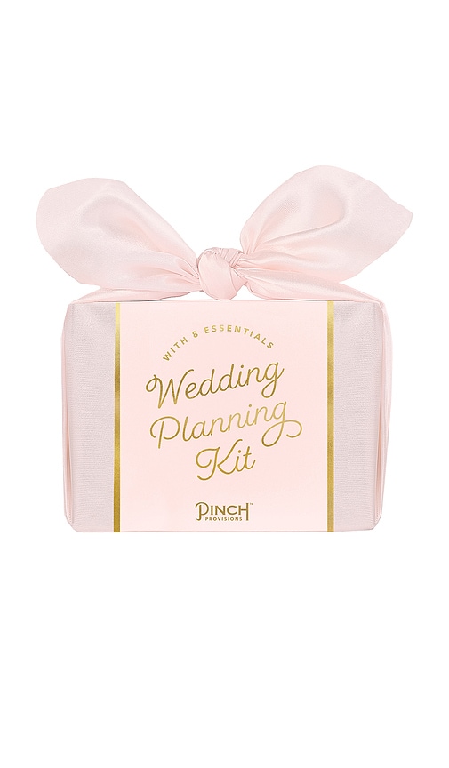 Bow Box Wedding Planning Kit in Blush.