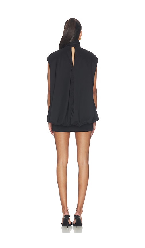 Prabal Gurung Tie-neck Cocoon Mini Dress | Thumbnail 3