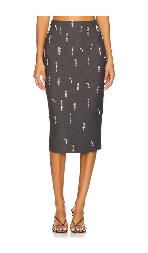 Prabal Gurung Pencil Skirt In Gray