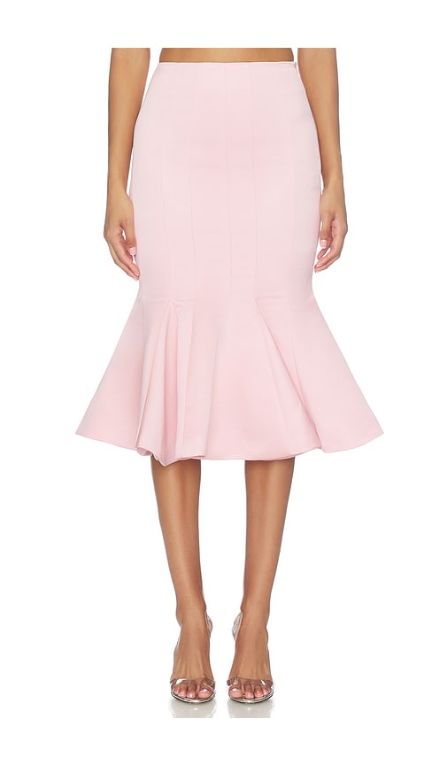 Prabal Gurung Seamed Trumpet Skirt in Pink. - size 0 (also in 2, 4)