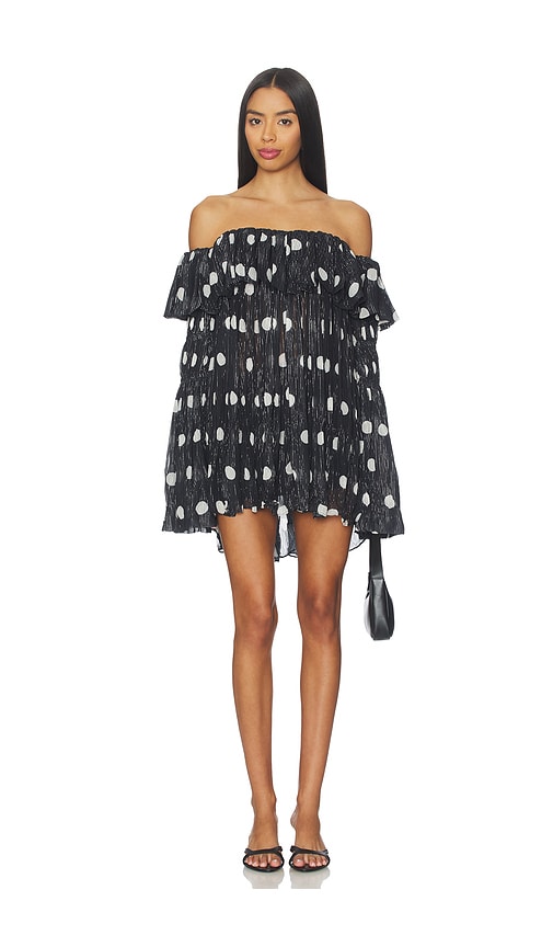 Prabal Gurung Off-shoulder Long Sleeve Faux Sweater Top