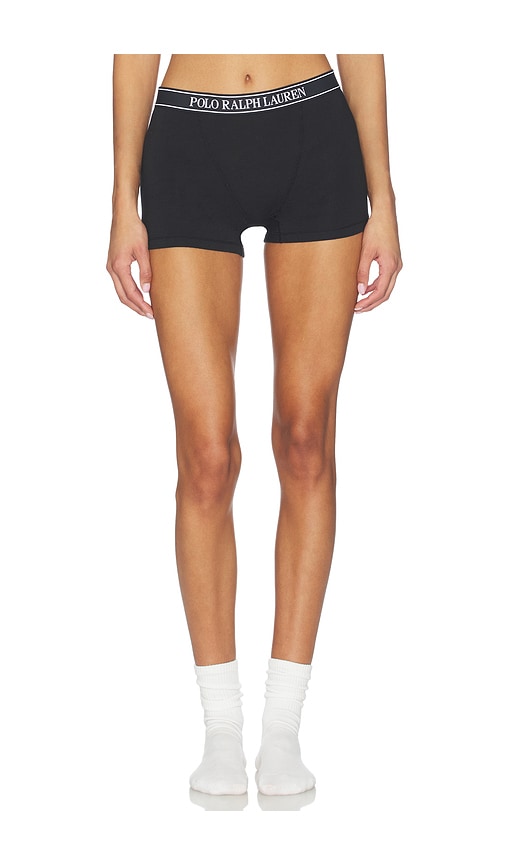 Polo Ralph Lauren Knit Boxer In Black
