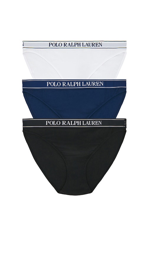 Polo Ralph Lauren Intimates Essentials Bikini 3pack