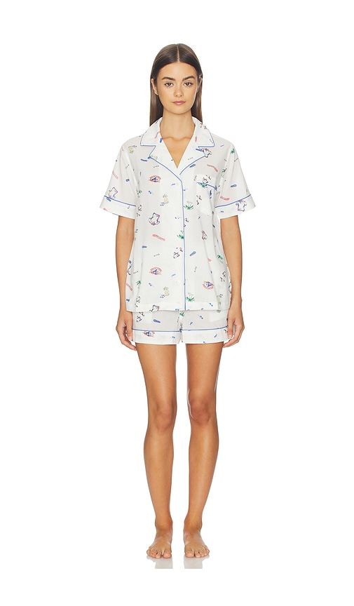 Polo Ralph Lauren Intimates Short Sleeve Pajama Set