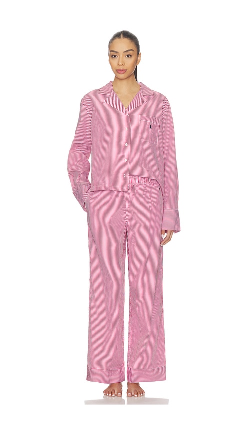 Polo Ralph Lauren Core Pajama Set In Red