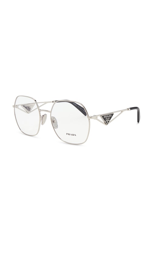 PRADA ROUND OPTICAL EYEGLASSES 